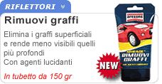 Rimuovi graffi per auto