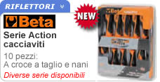 Cacciaviti serie Action Beta