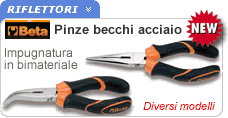 Pinze Beta acciaio impugnatura bimateriale