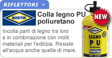 Colla PU poliuretano per legno