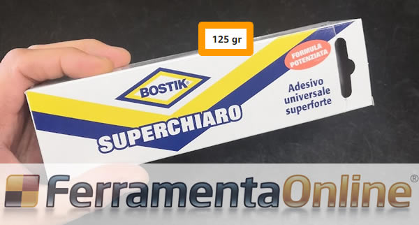 Bostik Superchiaro, colla universale a contatto in tubetto