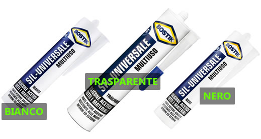 Siliconi acetici Bostik