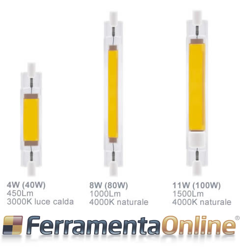 Lampada lineare Led TREDCOB Century