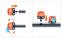 Gocciolatore autocompensante