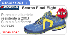 Scarpa antinfortunistica antiscivolo Final Eight