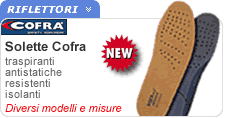 Solette per calzature Cofra