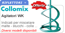 Fruste miscelatori a doppia elica Collomix