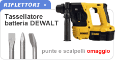 Tassellatore a batteria Dewalt