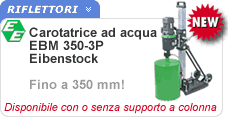 Carotatrice ad acqua Eibenstock