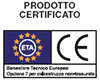Certificazione tassello ETD II