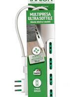 Multipresa Slim FME 47404 - Confezione