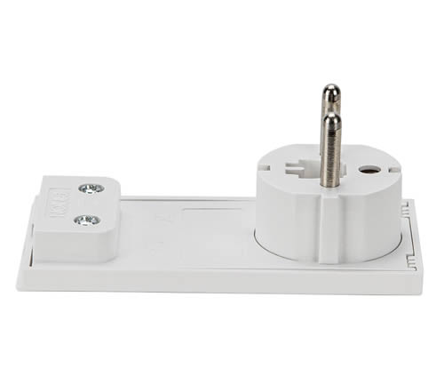 Presa Multipla Tedesca Con Contatti Di Terra – 1/2/3 Prese, 16A-250V, Sicura Per Bambini