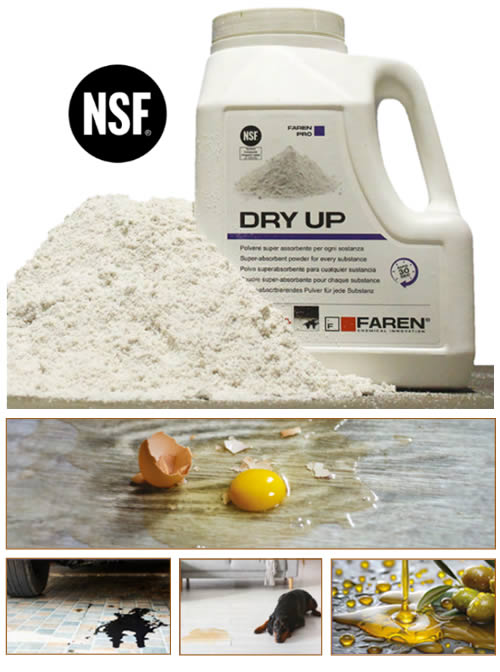 Polvere assorbente Dry Up Faren