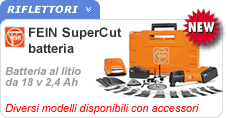 Fein SuperCut a batteria litio