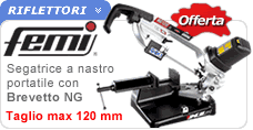 Segatrice a nastro NG120 XL