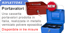 Cassette portavalori