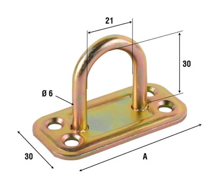 Dimensioni cavallotto Aldeghi 865