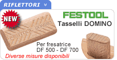 Tasselli giunzione DOMINO