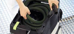 Vano garage per tubo aspirazione Vano porta tubo aspirazione