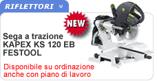 Sega a trazione KAPEX KS 120EB