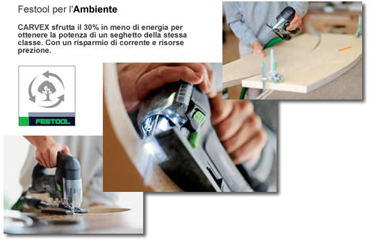 Carvex seghetto a risparmio energetico