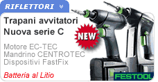 Trapani Festool nuova serie C