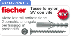 Fischer SV tasselli nylon con vite