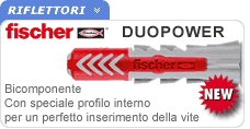 Tassello nylon Duopower