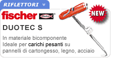 Tassello cartongesso Duotec Fischer