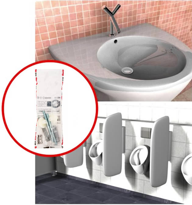 Applicazioni tassello WD 120 per sanitari