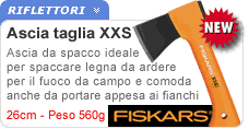Ascia Fiskars XXS