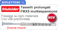 Tassello prolungato multiespansione FM X5 Friulsider