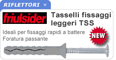 Tasselli nylon fissaggio a battere TSS