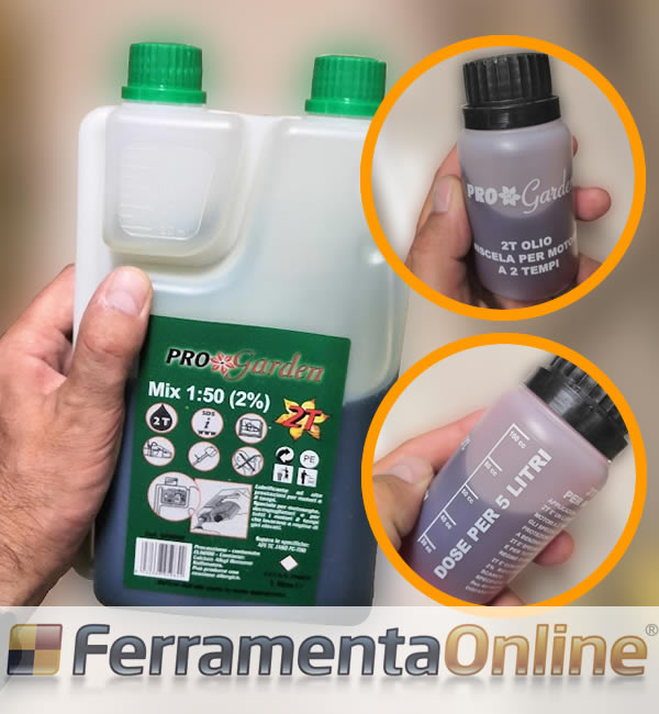 Olio miscela 2t per motori