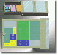 disposizione contenitori pvc