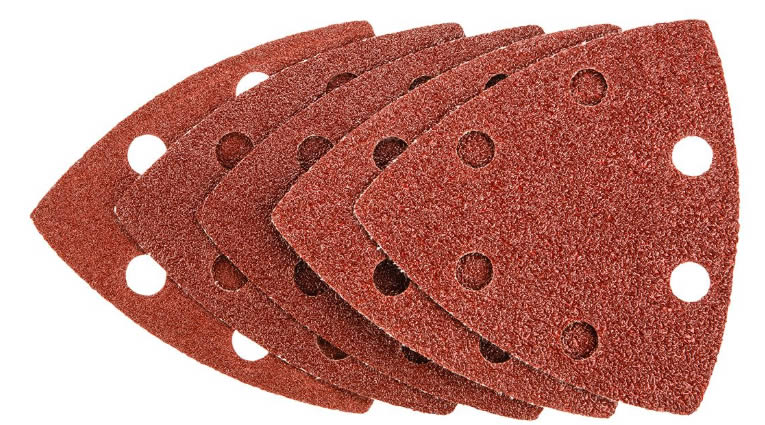 Fogli abrasivi a delta con velcro 58014 Graphite