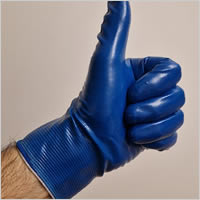 Dettaglio guanti ATG 19-007