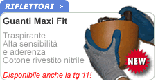 Guanti cotone e nitrile MaxiFit