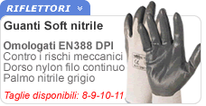 Guanti di protezione in nitrile