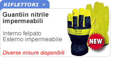 Guanti impermeabili in nitrile