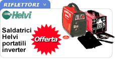 Saldatrici inverter e portatili Helvi