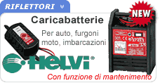 Caricabatterie auto, moto e furgoni