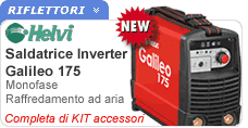 Saldatrice inverter in valigetta e kit accessori