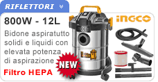 Aspiratore INGCO VC14122
