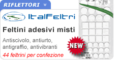 Feltrini antiurto assortiti