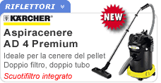 Aspira polvere e cenere Karcher