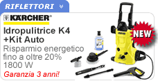 Idropulitrice Karcher K4 con Kit Auto