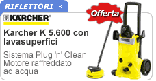 Idropulitrice con lavasuperfici K5600