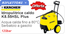 Idropulitrice a caldo K 8.55