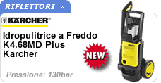 Idropulitrice acqua fredda karcher